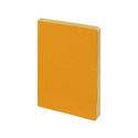 Ежедневник недатированный А5 Megapolis Nebraska Flex, оранжевый с золотым обрезом
