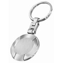 Брелок; 3,7х0,3 см; металл с логотипом