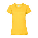 Футболка "Lady-Fit Valueweight T", солнечно-желтый_XL, 100% хлопок, 165 г/м2 с логотипом