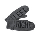 Рукавицы мужские  "LEFTRIGHT" с теплой подкладкой с логотипом