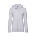 Толстовка женская без начеса LADIES LIGHTWEIGHT HOODED SWEAT 240 с логотипом
