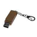 Флешка USB 2.0 Варуна на 4 ГБ, коричневый