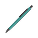 Металлическая шариковая ручка soft touch Ellipse gum, бирюзовый