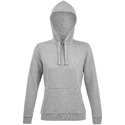 Толстовка женская Spencer Women, серый меланж с логотипом