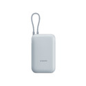 Внешний аккумулятор со встроенным кабелем Mi Power Bank 10000mAh (Integrated Cable) Ice Blue GL