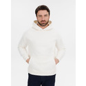 Худи оверсайз унисекс Snuggie, молочно-белое