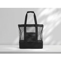 Сумка для шопинга и пляжа Coolmesh с изотермическим отделением внизу, черный