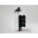 Бутылка для воды Electrolyte, черный с логотипом