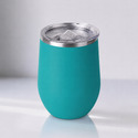 Термокружка Sense Gum, soft-touch, непротекаемая крышка, 370мл, бирюзовый 320C с логотипом
