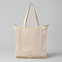 Складная сумка Jute из джута и хлопка, натуральный