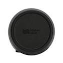 Вакуумная термокружка с кнопкой Streamline, Waterline, soft-touch, тубус, черный с логотипом