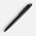 Ручка шариковая Prodir DS5 TSM Metal Clip, черная с логотипом