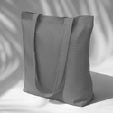 Сумка из хлопка Carryme 105, серый (Р) с логотипом