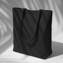 Сумка из хлопка Carryme 105, черный с логотипом