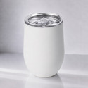 Термокружка Sense Gum, soft-touch, непротекаемая крышка, 370мл, белый с логотипом