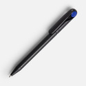 Ручка шариковая Prodir DS1 TMM Dot, черная с синим с логотипом