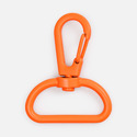Застежка-карабин Snap Hook, L, оранжевый неон