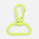 Застежка-карабин Snap Hook, L, желтый неон