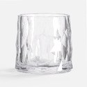 Стакан небьющийся Sate Crystal, вращающийся, прозрачный с логотипом