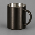 Стальная кружка с двойными стенками Altai, gun metal
