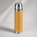 Вакуумный термос из бамбука Ямал Bamboo с логотипом
