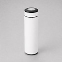 Вакуумный термос Vacuum Flask C1, soft touch, 420мл, белый с логотипом