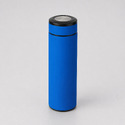 Вакуумный термос Vacuum Flask C1, soft touch, 420мл, синий