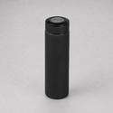 Вакуумный термос Vacuum Flask C1, soft touch, 420мл, черный с логотипом