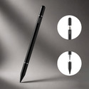 Стилус универсальный Pro Stick для планшетов и смартфонов, черный, Deppa с логотипом
