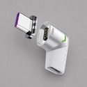 Адаптер USB-С - USB-C, магнитный, белый, Deppa с логотипом