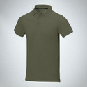 Калгари мужская рубашка-поло с коротким рукавом, зеленый лесной