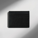 Картхолдер для 6 пластиковых карт с RFID-защитой Fabrizio, черный с логотипом