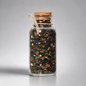 Сокочай чёрный Ананас, клубника, мята, мёд, лимон, 130 г. с логотипом