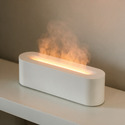 Увлажнитель с эффектом пламени Flame, белый с логотипом