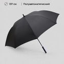 Зонт-трость Glendale 30, черный/серый