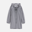 Дождевик Rainman Zip, серый с логотипом