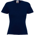 Футболка женская LADY FIT CREW NECK T 210 с логотипом