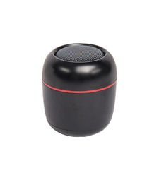 Портативная mini Bluetooth-колонка Sound Burger "Bang" черный с логотипом