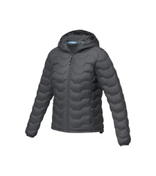 Женская утепленная куртка Petalite из материалов, переработанных по стандарту GRS - Storm grey с логотипом