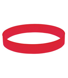 Браслет силиконовый FEST; 20 x 1,2 x 0,2 см; красный; силикон с логотипом