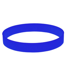 Браслет силиконовый FEST; 20 x 1,2 x 0,2 см; синий; силикон с логотипом