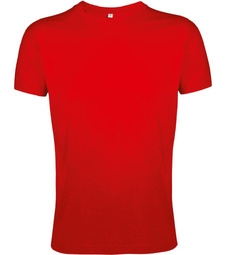Футболка мужская Regent Fit 150, красная с логотипом