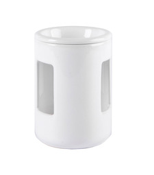 Аромалампа SCENT, белый, 12,5х8,5см, керамика= с логотипом