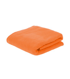 Плед PLAIN, 100х140 см,  флис 150 гр/м2; 100% полиэстер с логотипом