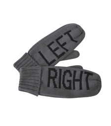 Рукавицы мужские  "LEFTRIGHT" с теплой подкладкой с логотипом