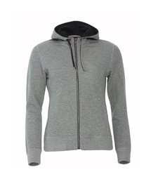 Толстовка женская CLASSIC HOODY FULL ZIP 300 с логотипом