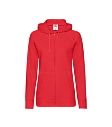 Толстовка женская без начеса LADIES LIGHTWEIGHT HOODED SWEAT 240 с логотипом