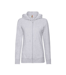 Толстовка женская без начеса LADIES LIGHTWEIGHT HOODED SWEAT 240 с логотипом