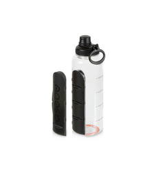Бутылка для воды Electrolyte, черный с логотипом