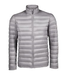 Куртка мужская Wilson Men, серая с логотипом